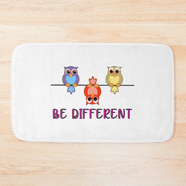Item preview, Be Different Owls Be Yourself Don't Pretend Self-Love designed and sold by Paulina Vanlife.