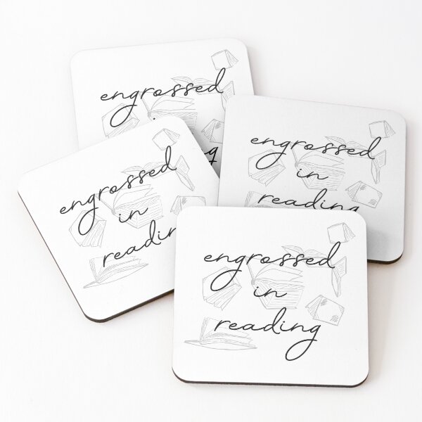 Item preview, engrossed in reading - minimalist book lover designed and sold by CypisDesign.