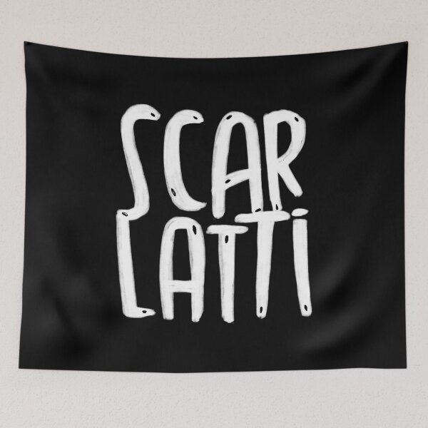 Item preview, Domenico Scarlatti, composer  designed and sold by badlydrawnbabe.