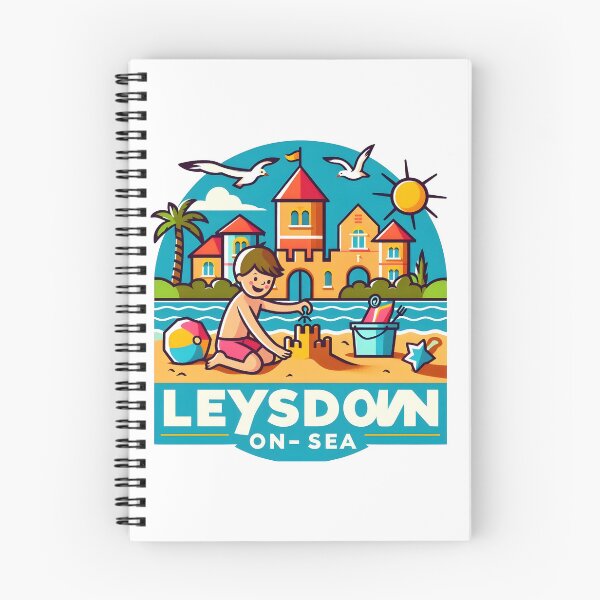 Item preview, Leysdown-on-Sea Retro Seaside Graphic. designed and sold by The-T-In-Retro.