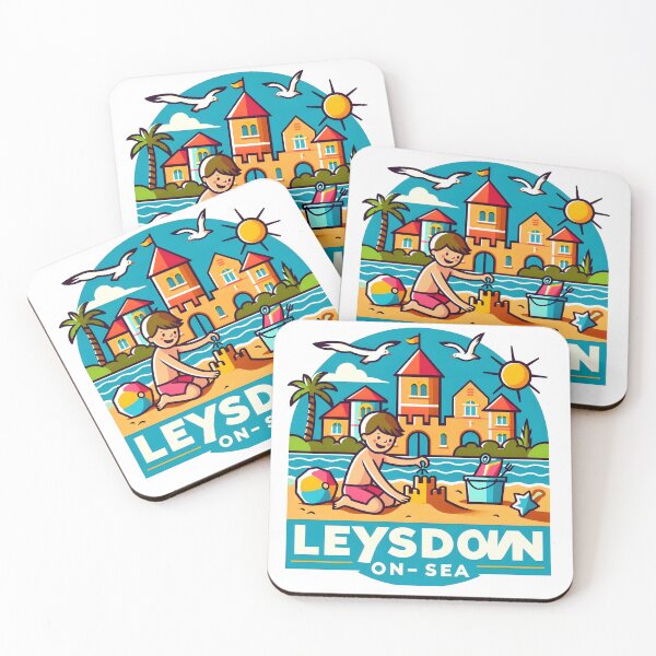 Item preview, Leysdown-on-Sea Retro Seaside Graphic. designed and sold by The-T-In-Retro.