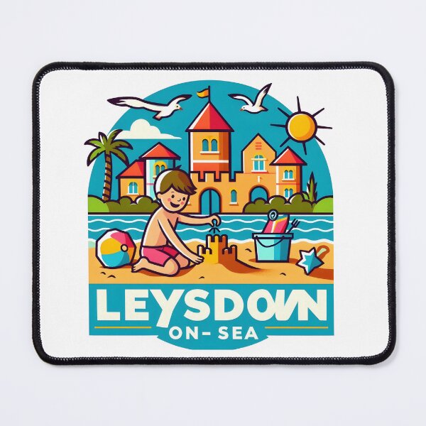 Item preview, Leysdown-on-Sea Retro Seaside Graphic. designed and sold by The-T-In-Retro.