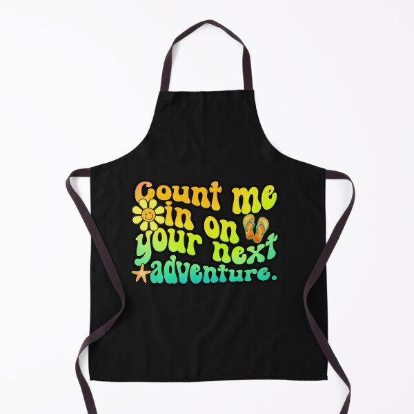 Item preview, Count Me In On Your Next Adventure - Retro Design - Beach Vibes designed and sold by Sun Sand & Sea Art.