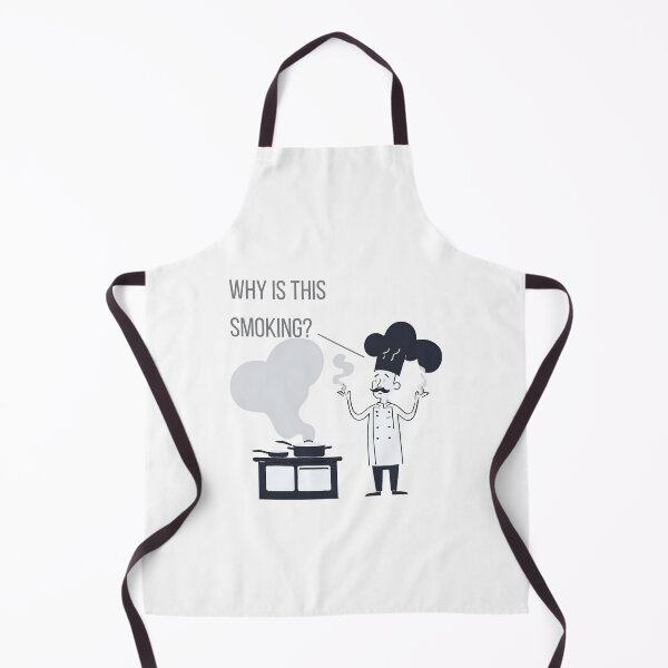Item preview, Why Is This Smoking? Funny Chef T-Shirt designed and sold by bobparduephoto.
