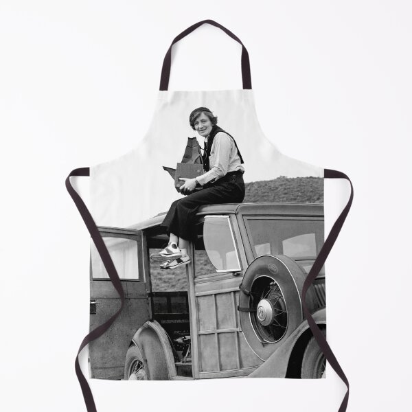 Item preview, Dorothea T. Lange Photo Vintage 1930s Woman on Car Photography designed and sold by TeeARTHY.