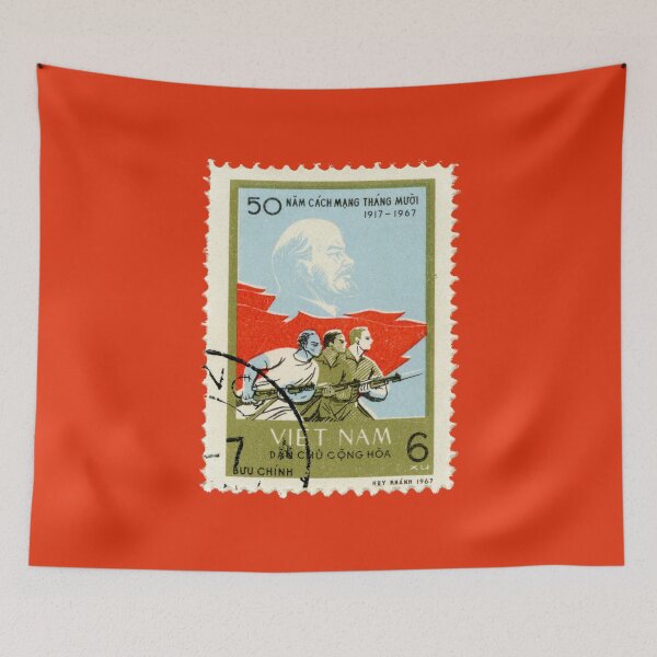 Item preview, Vietnam Postal Stamp  designed and sold by Sketch-Shack.