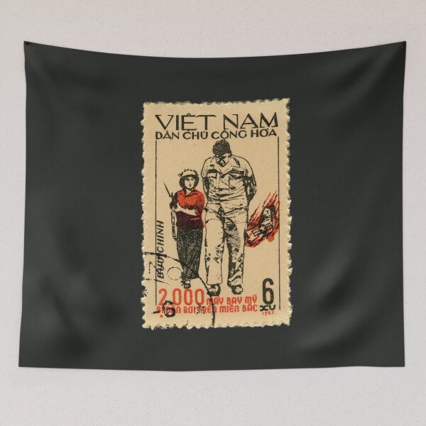 Item preview, Vietnam Postal Stamp  designed and sold by Sketch-Shack.