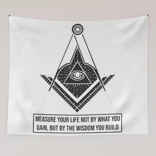 Item preview, Measure Your Life by Wisdom | Inspirational Quote on Growth designed and sold by ArtsyExplorer.