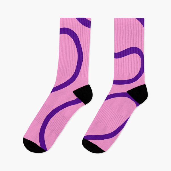 Item preview, Pink Minimal Curves Lines Abstract Artwork designed and sold by patternsoup.