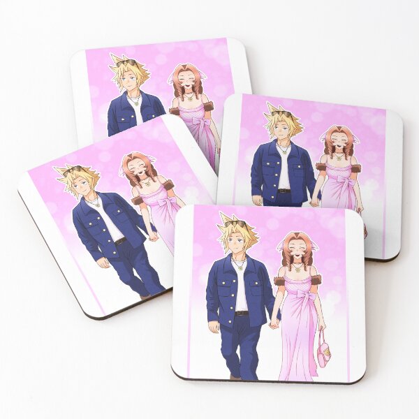 Item preview, Cloud and Aerith - Lana Clerith  designed and sold by RyMoltArt.