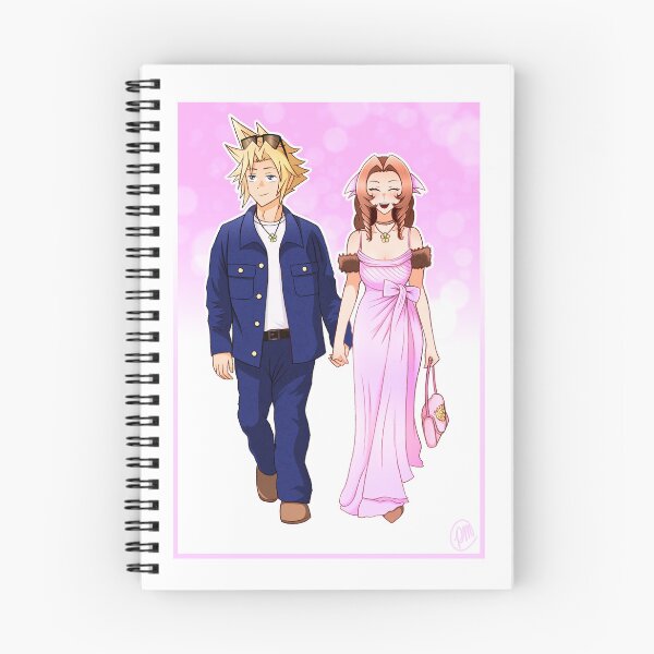 Item preview, Cloud and Aerith - Lana Clerith  designed and sold by RyMoltArt.
