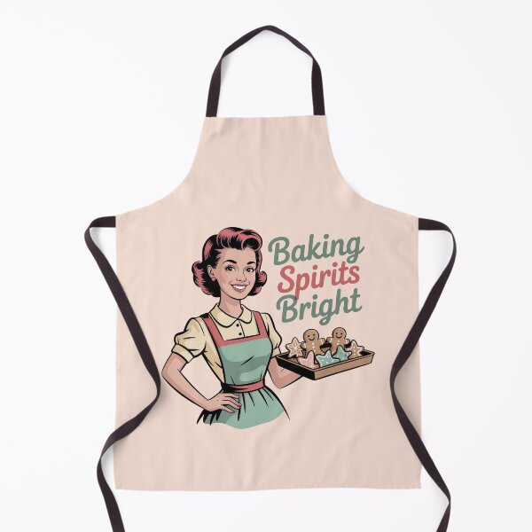 Item preview, Baking Spirits Bright – Vintage Retro Christmas designed and sold by WikaKowalczyk.