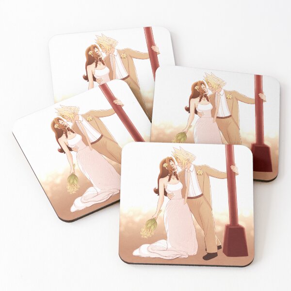 Item preview, Clerith Wedding Photo - Cloud and Aerith designed and sold by RyMoltArt.