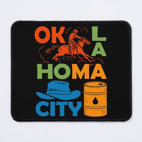Artikelvorschau, Oklahoma City Souvenir Men Cowboy Rodeo Oklahoma City entworfen und verkauft von DSWShirts.