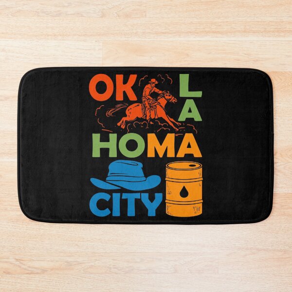 Artikelvorschau, Oklahoma City Souvenir Men Cowboy Rodeo Oklahoma City entworfen und verkauft von DSWShirts.