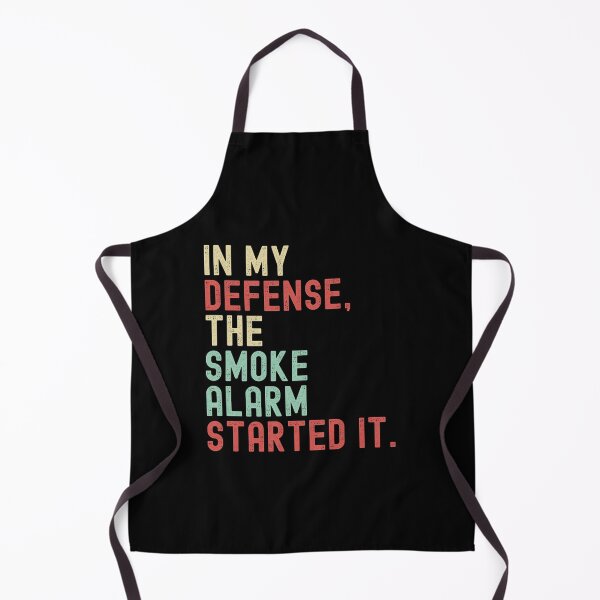 Item preview, Smoke Alarm Started It – Funny Cooking Graphic Tee designed and sold by bobparduephoto.