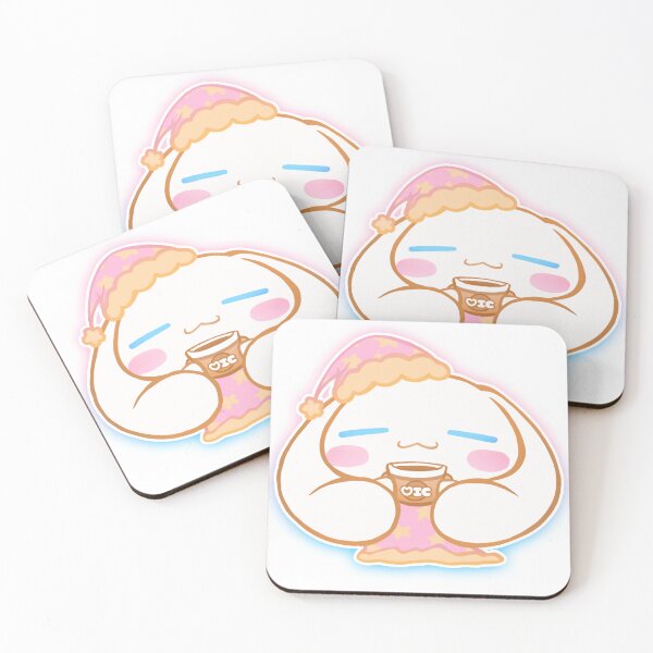 Item preview, Cinnamoroll baby coffee in adorable pajamas designed and sold by loveiscosmic.