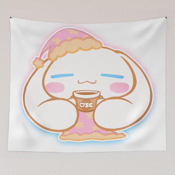 Item preview, Cinnamoroll baby coffee in adorable pajamas designed and sold by loveiscosmic.