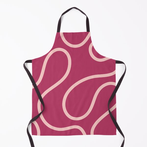 Artikelvorschau, Rouge Minimal Curves Lines Abstract Artwork entworfen und verkauft von patternsoup.