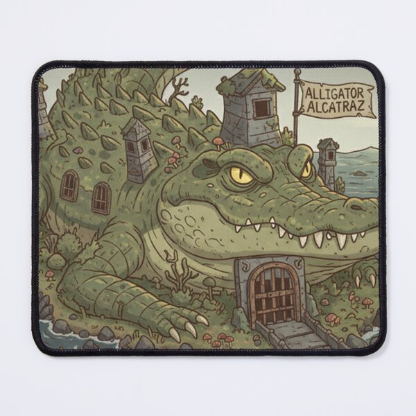 Item preview, Alligator Alcatraz Island designed and sold by PastelPopShop.