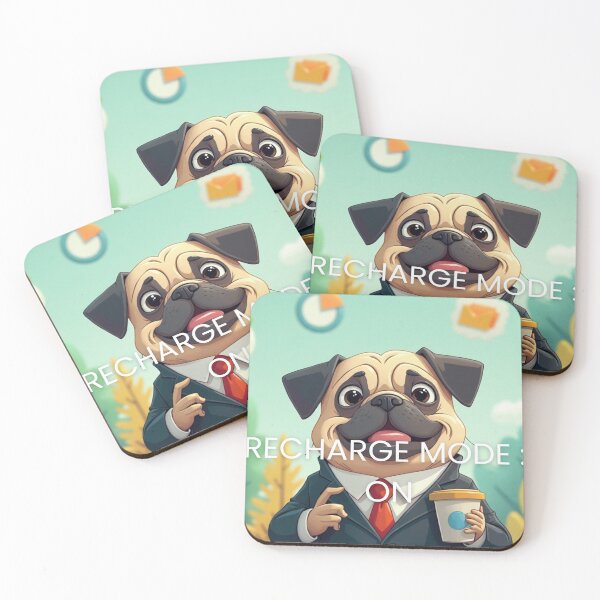 Item preview, Recharge Mode : On Pug designed and sold by NextGenHustleX.