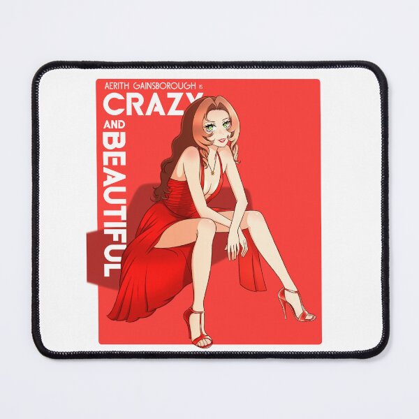 Item preview, Aerith is Crazy and Beautiful designed and sold by RyMoltArt.