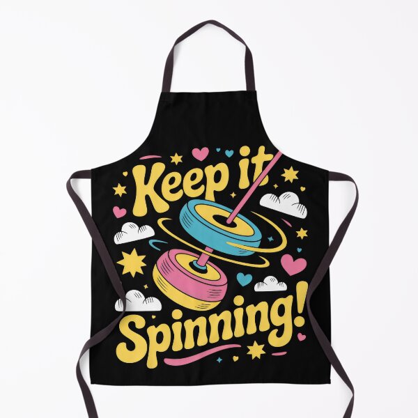 Item preview, Retro-Inspired Yo-Yo Motion with Positive Slogan and Whimsical Sky Elements designed and sold by SplashTastic.