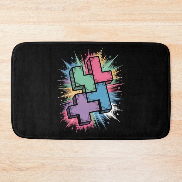 Item preview, Neon Tetris designed and sold by SignumShop.