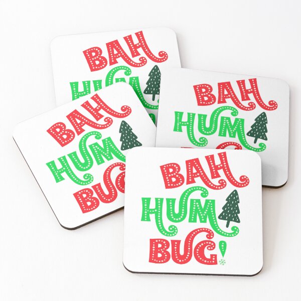 Item preview, Bah Humbug Funny Christmas Holiday Design designed and sold by OctGaveAParty.