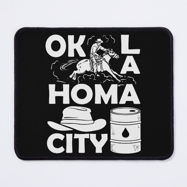 Artikelvorschau, Oklahoma City Souvenir Herren Rodeo Cowboy Oklahoma City entworfen und verkauft von DSWShirts.
