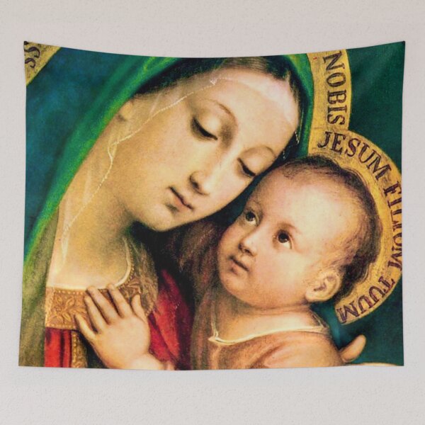 Item preview, Our Lady of Good Counsel Madonna and Child designed and sold by Vicky Brago-Mitchell®.