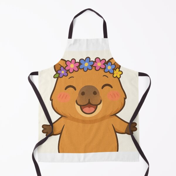 Item preview, Rose Capybara designed and sold by TheSweetStack.
