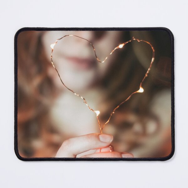 Item preview, Warmth and Light: Hand Holding Glowing Wire Heart designed and sold by MDB_Shop.