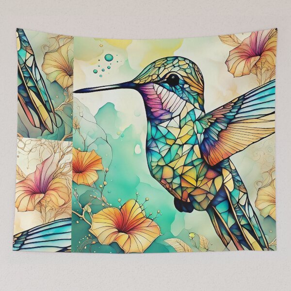Item preview, The Graceful Dance of A Hummingbird designed and sold by Lightworker11.