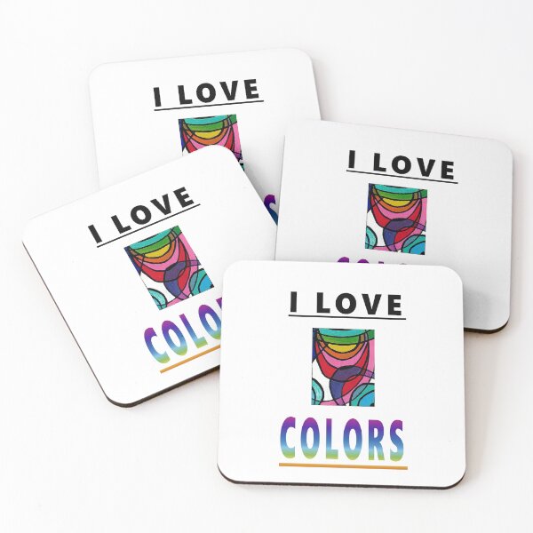 Item preview, I love Colors designed and sold by Misfitcane.