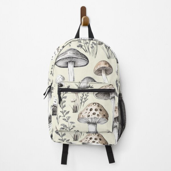 Item preview, Minimal Mushroom Sketch Design | White Button Mushroom Illustration (*Agaricus bisporus*) – Nature Line Art for Eco & Kitchen Lovers** designed and sold by CallisC-Arts.