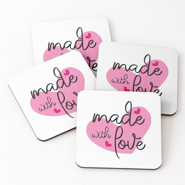 Item preview, Made with love lettering designed and sold by SweetberryHouse.