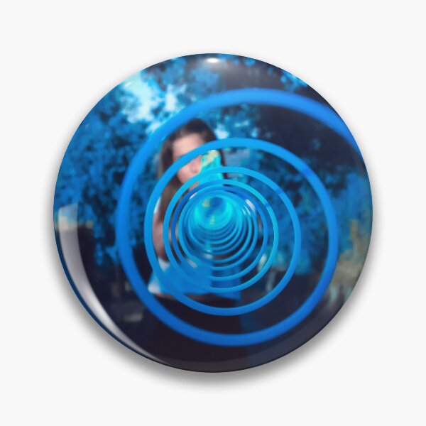 Item preview, Deep Blue Portal: Surreal Vortex and Electric Foliage designed and sold by MDB_Shop.