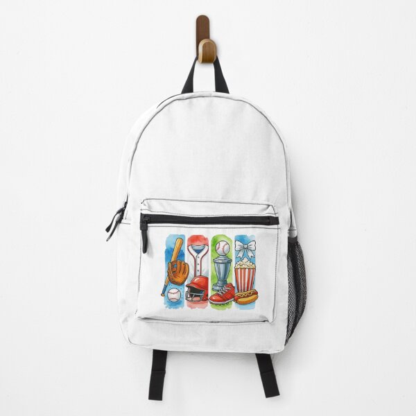 Item preview, Baseball Game Essentials Illustration designed and sold by ArtfulWeave.