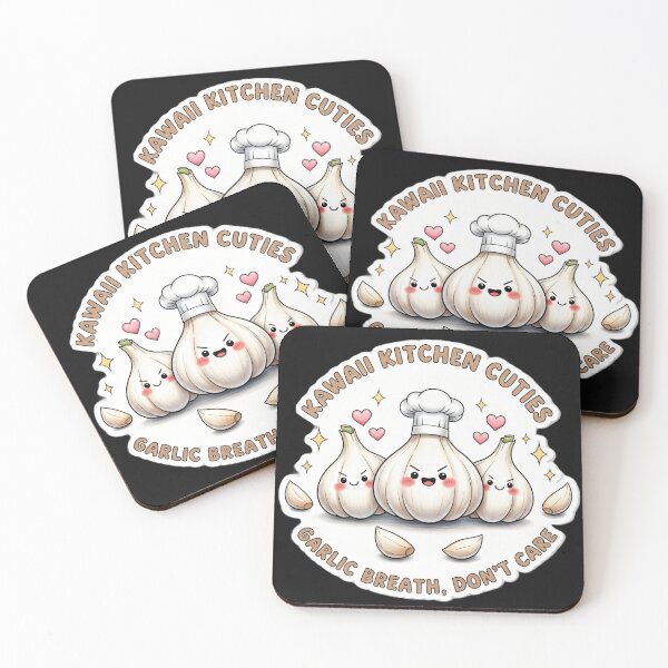 Item preview, Kawaii Kitchen Cuties – Funny Garlic Chef Design for Food Lovers designed and sold by Paulina Vanlife.