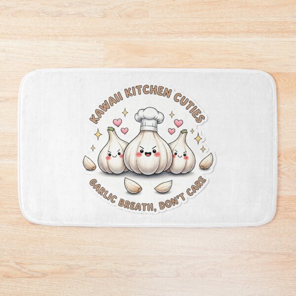 Item preview, Kawaii Kitchen Cuties – Funny Garlic Chef Design for Food Lovers designed and sold by Paulina Vanlife.