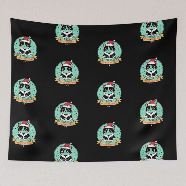 Item preview, Meowy Christmas Punk Cat Santa  designed and sold by EXON-Publishing.