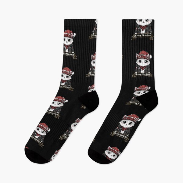Item preview, Meowy Christmas Punk Cat Santa  designed and sold by EXON-Publishing.