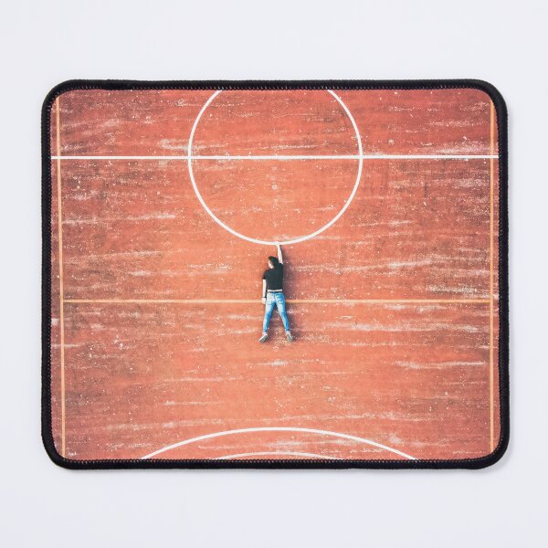 Item preview, Court Geometry: Top-Down Abstract Basketball Court designed and sold by MDB_Shop.