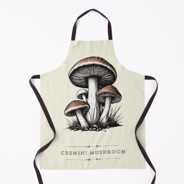 Item preview, Minimal Cremini Mushroom Sketch | Baby Bella Illustration (*Agaricus bisporus*) – Rustic Botanical Line Art for Foodies & Nature Lovers** designed and sold by CallisC-Arts.