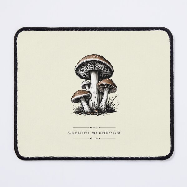 Item preview, Minimal Cremini Mushroom Sketch | Baby Bella Illustration (*Agaricus bisporus*) – Rustic Botanical Line Art for Foodies & Nature Lovers** designed and sold by CallisC-Arts.