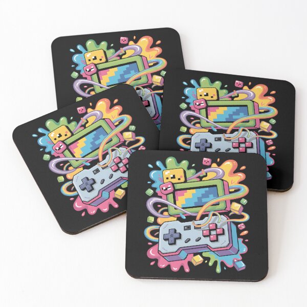 Item preview, Tormenta de grafitis pixelados designed and sold by SignumShop.