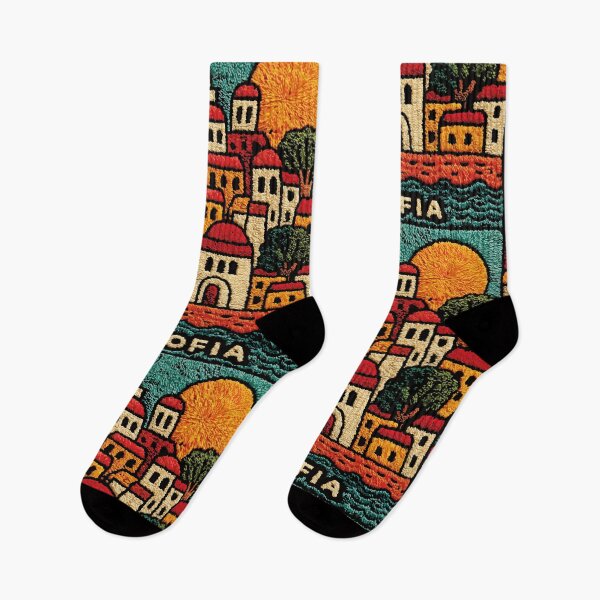 Item preview, Sofia Bulgaria Cathedral Woven Folk Art Poster designed and sold by TuncGK.
