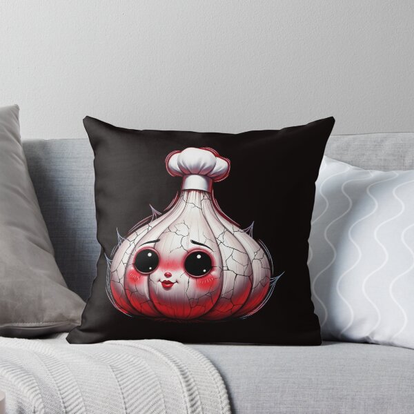 Item preview, Adorable Garlic Chef – Cute Vegetable Pun Illustration designed and sold by Paulina Vanlife.