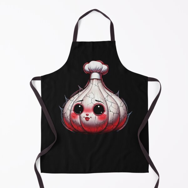 Item preview, Adorable Garlic Chef – Cute Vegetable Pun Illustration designed and sold by Paulina Vanlife.